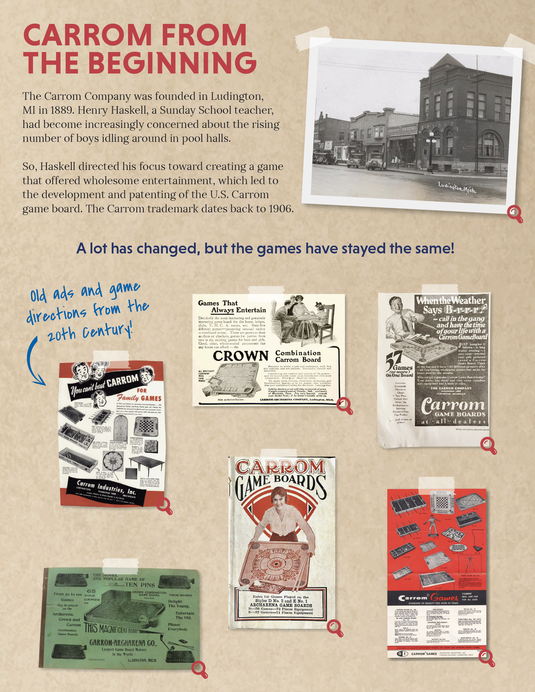Page from The Carrom Company’s digital magazine